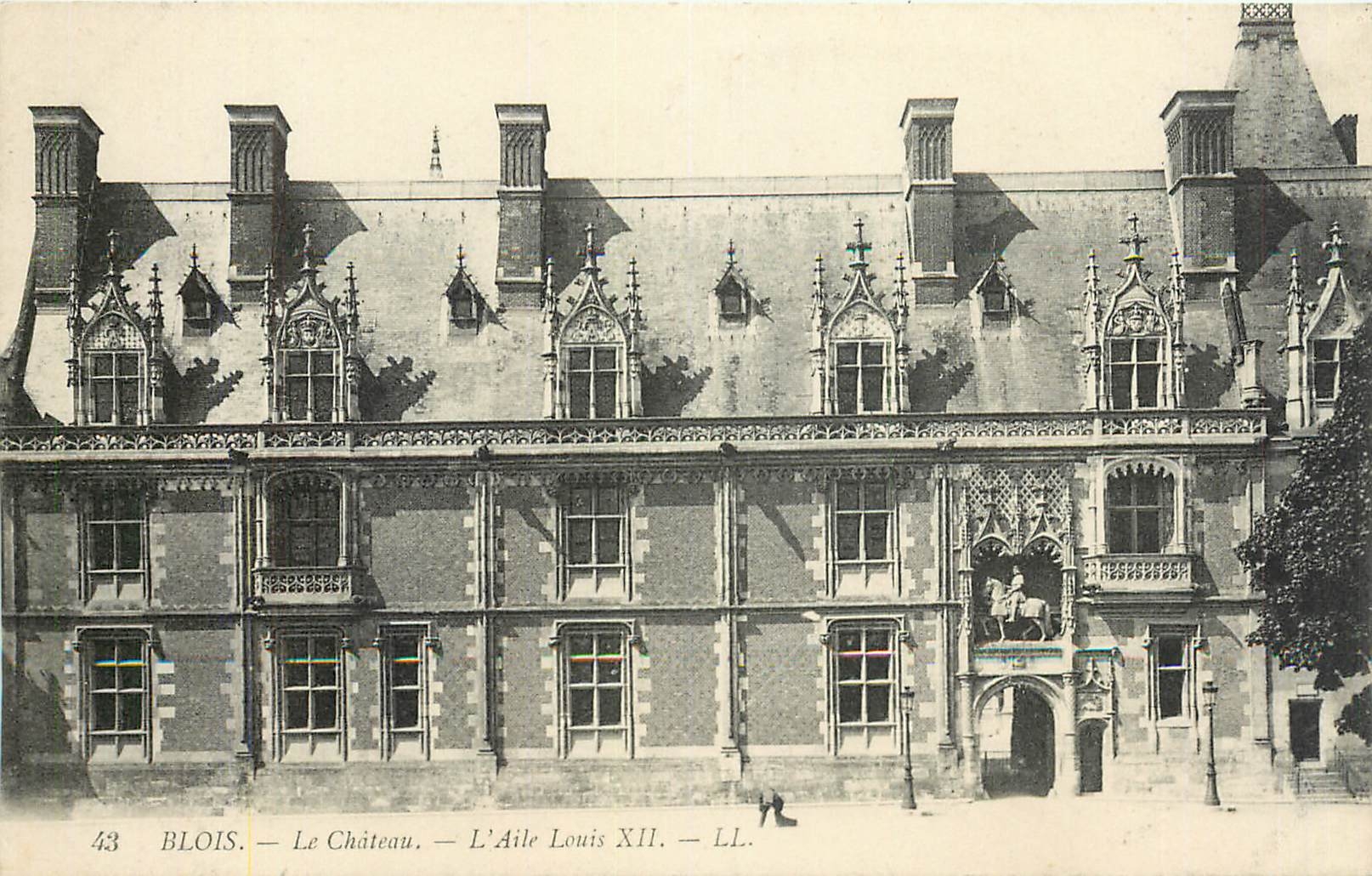 CPA Blois Le Chateau L'Aile XII 
