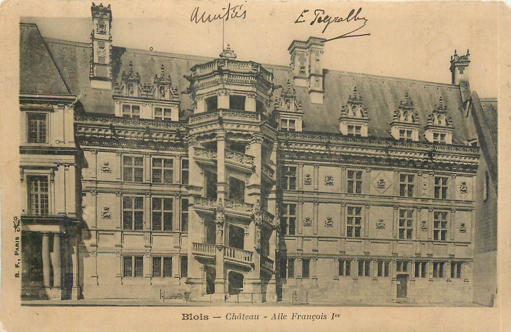 CPA Blois Chateau Aile Francois 1er