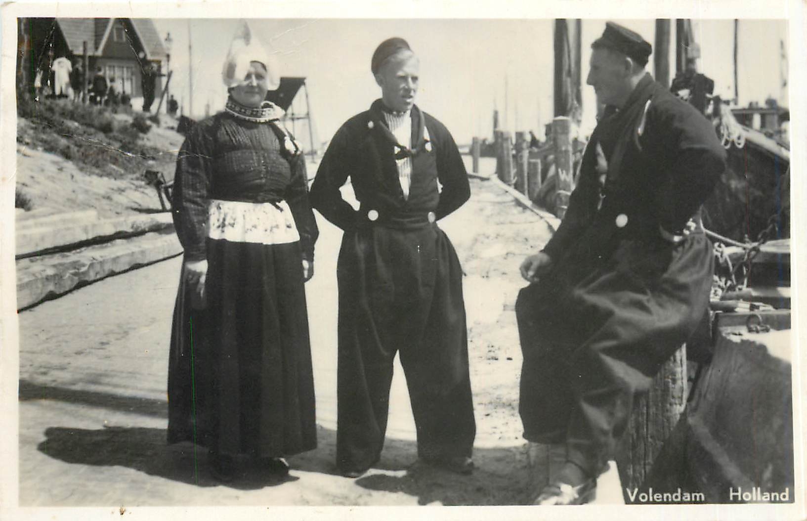 CPA Volendam Holland Folklore