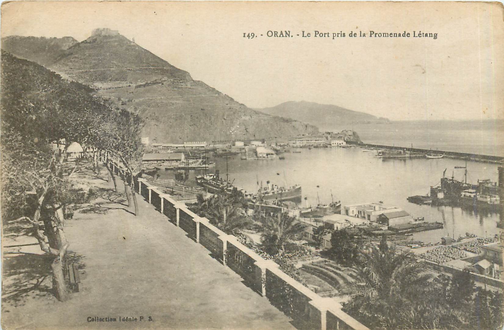 CPA Oran Le Pont pris de la Promenade Letang 