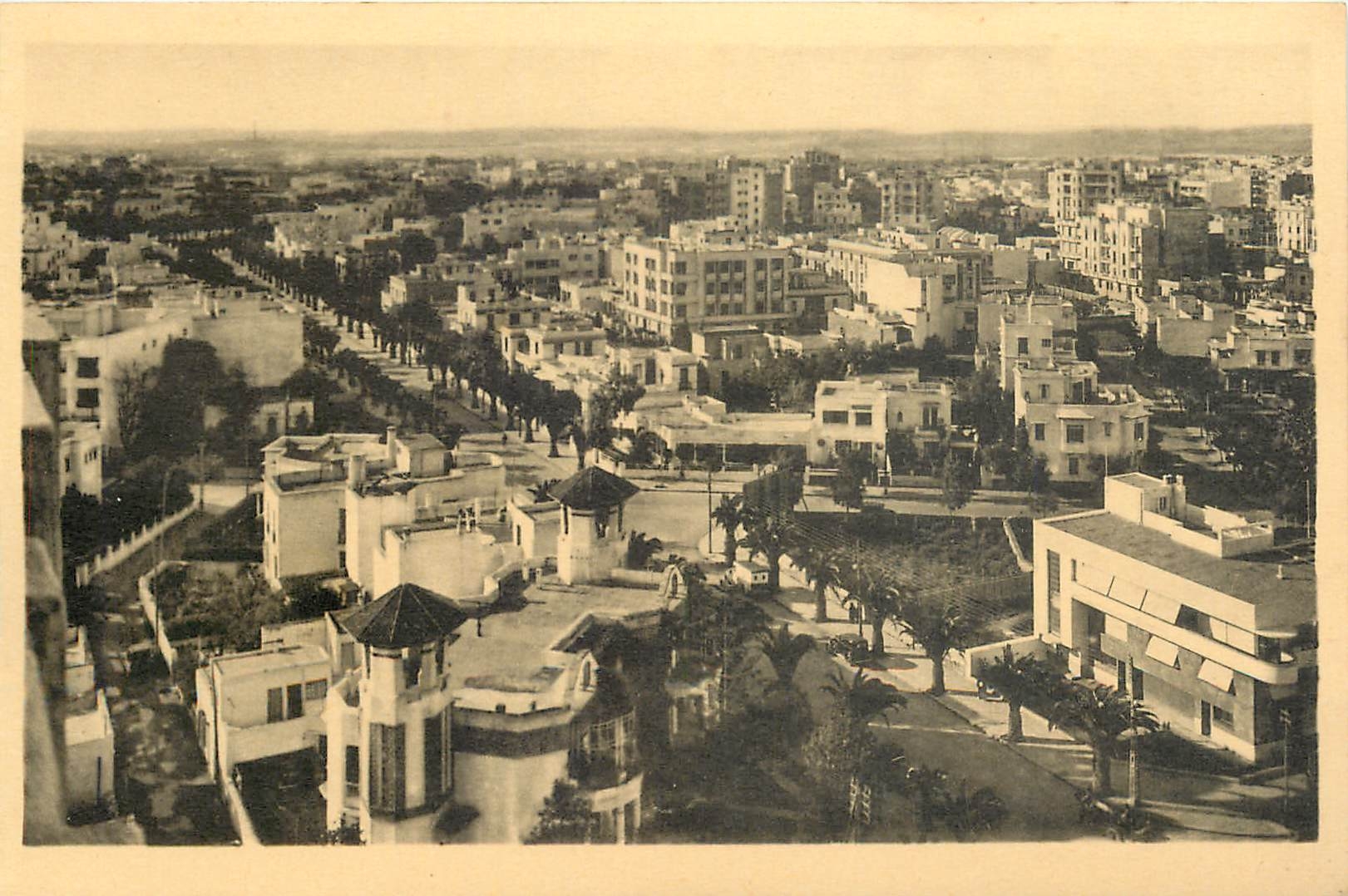 CPA Casablanca Boulevard Gouraud 