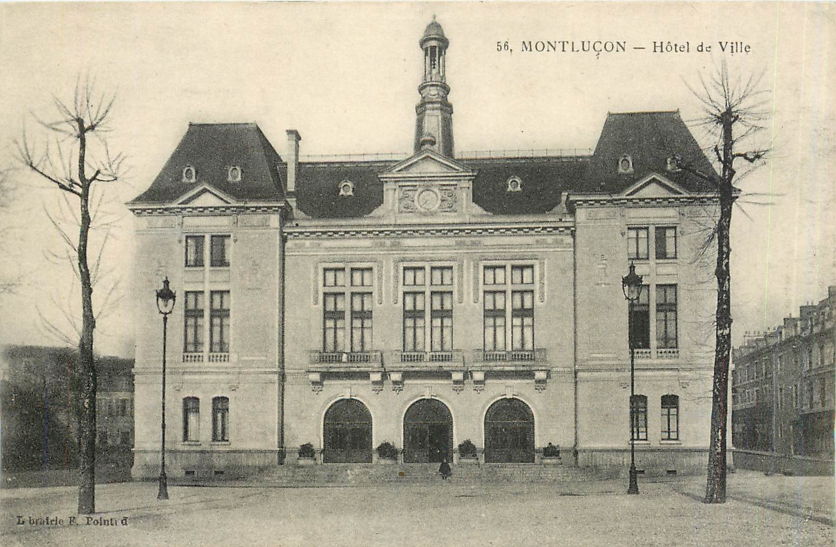 CPA Montlucon Hotel de Ville 