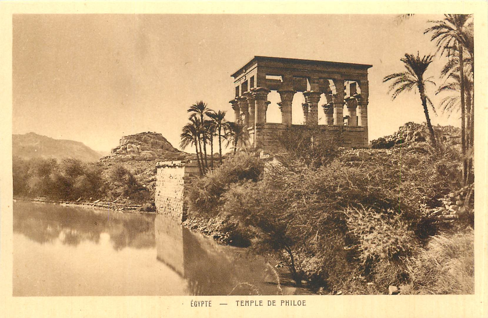 CPA Egypte Temple de Philoe 