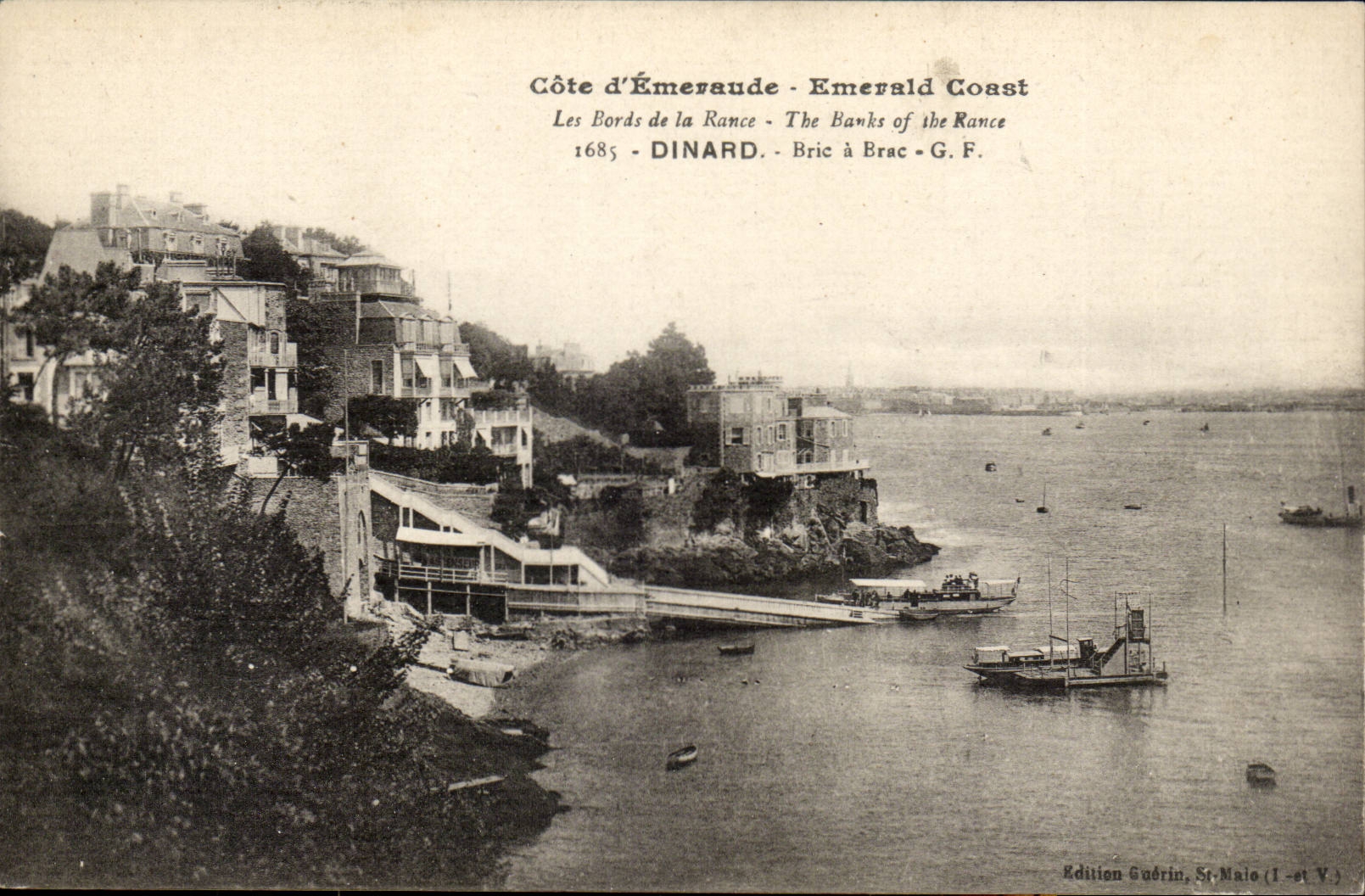 Dinard - Les bords de la rance - Bric a brac - CPA