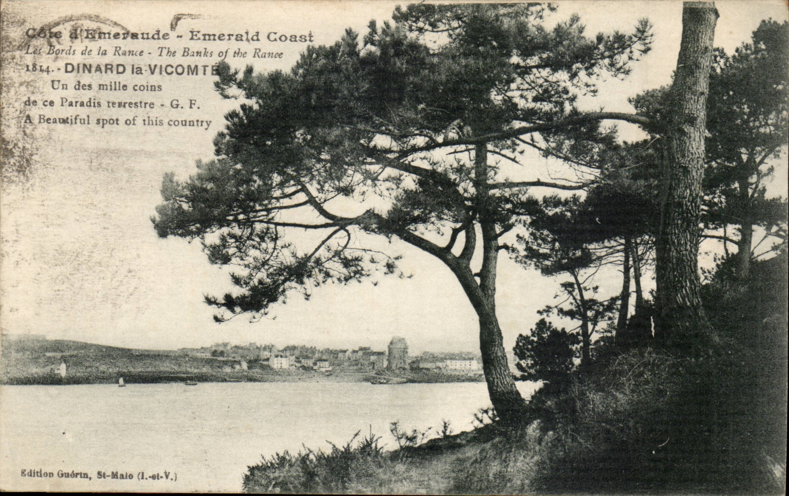 Dinard - Un des Mille Coins de la paradis terrestre - A beautiful spot of this country - CPA 