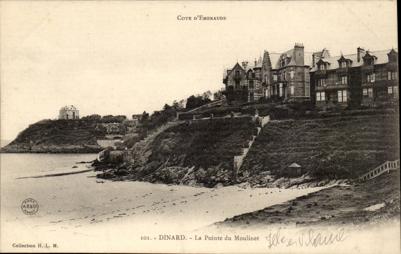 Dinard -la Ponte de moulinet - Cote d'Emeraude - CPA 