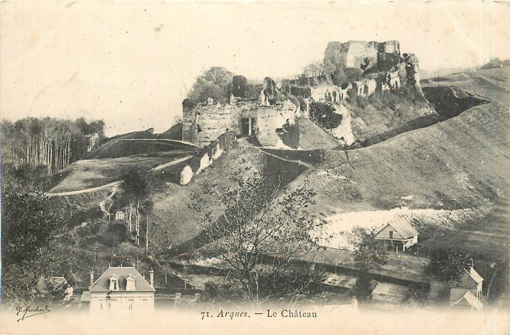 CPA Arques Le Chateau 