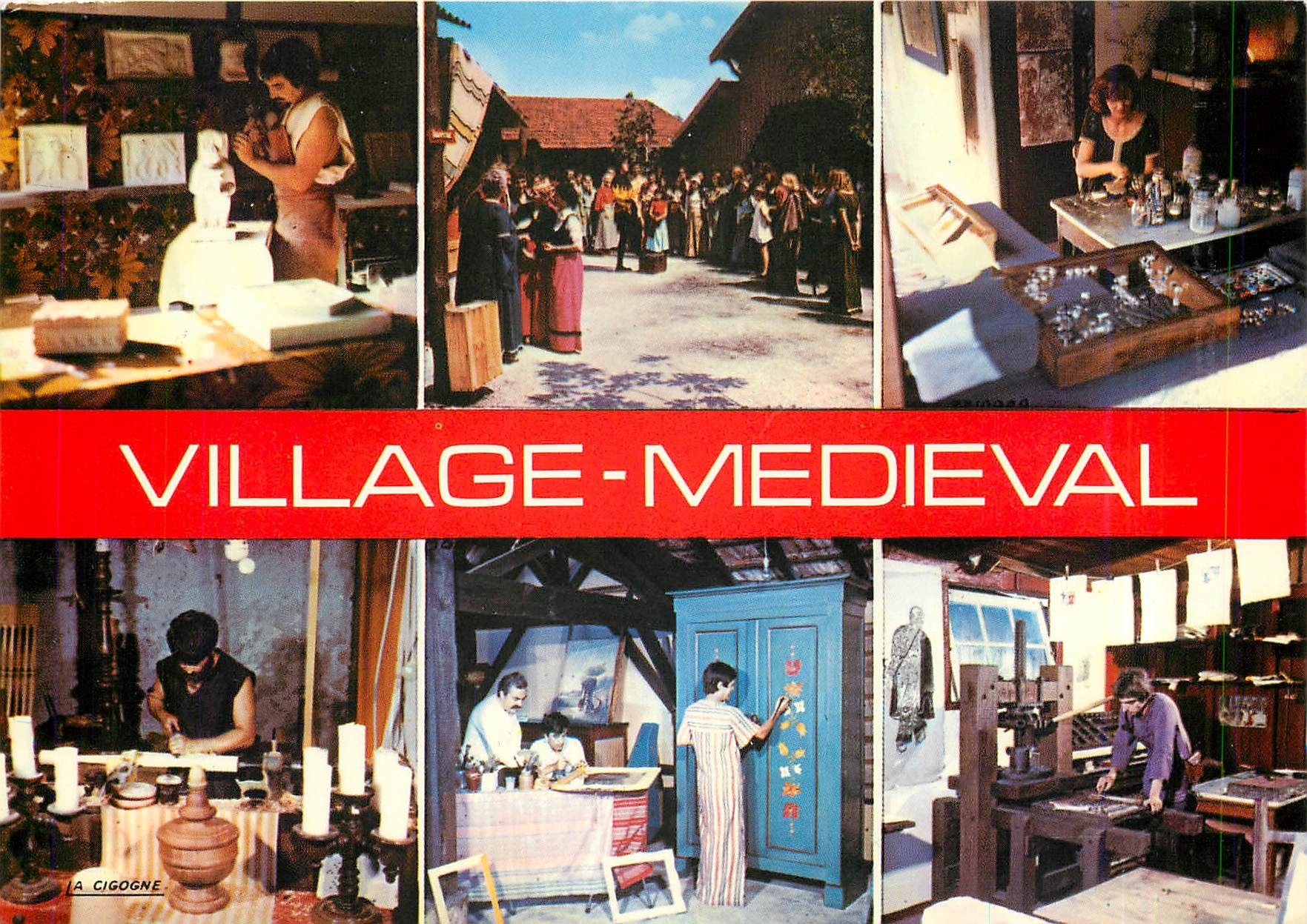 CPM Village Medieval de la Hume 