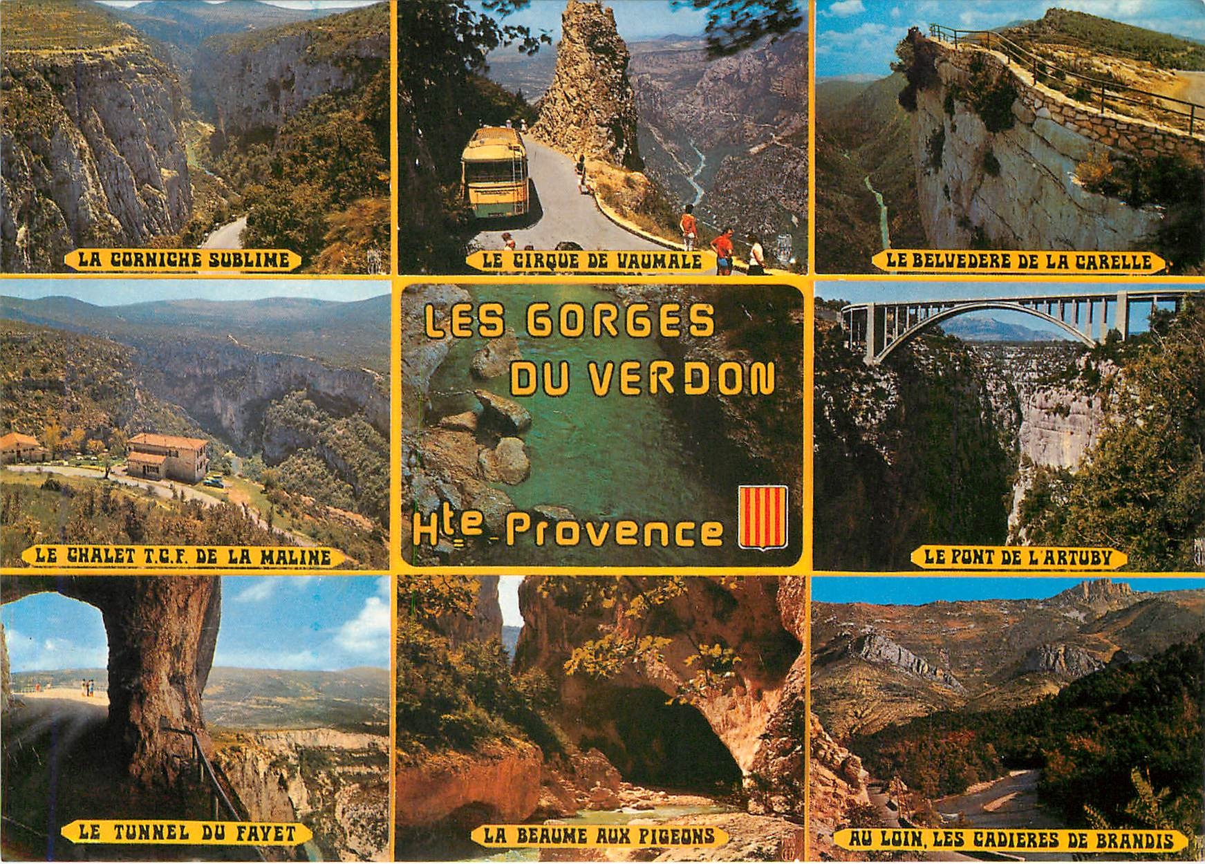 CPM Les Gorges du Verdon Hte Provence 