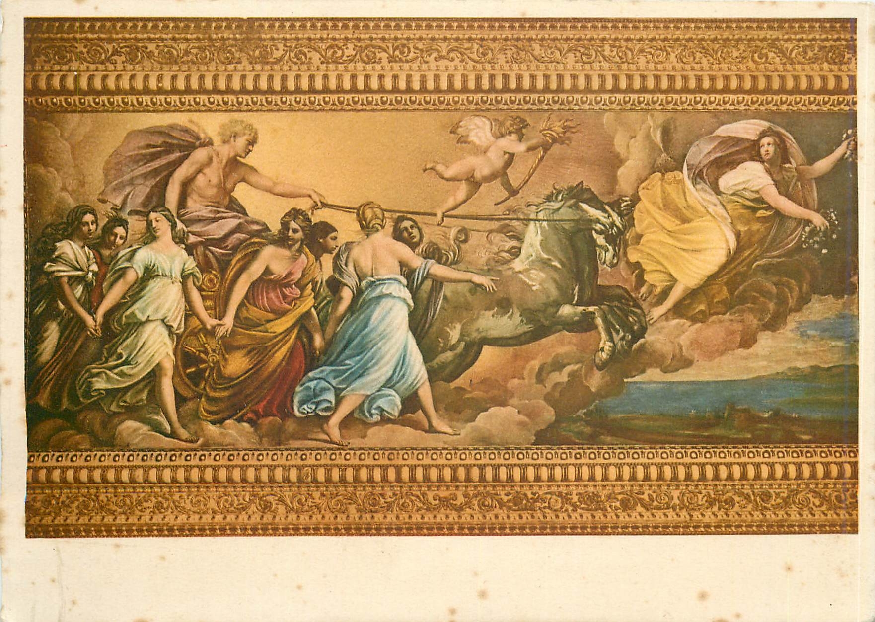 CPM L'Aurora Guido Reni Galleriea Pallavicini Roma