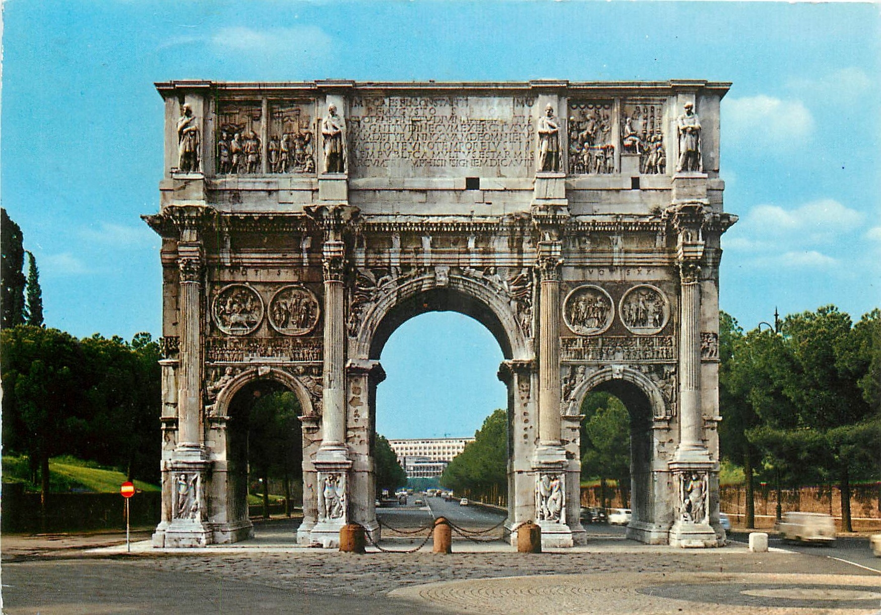 CPM Roma Arc de Constantine 