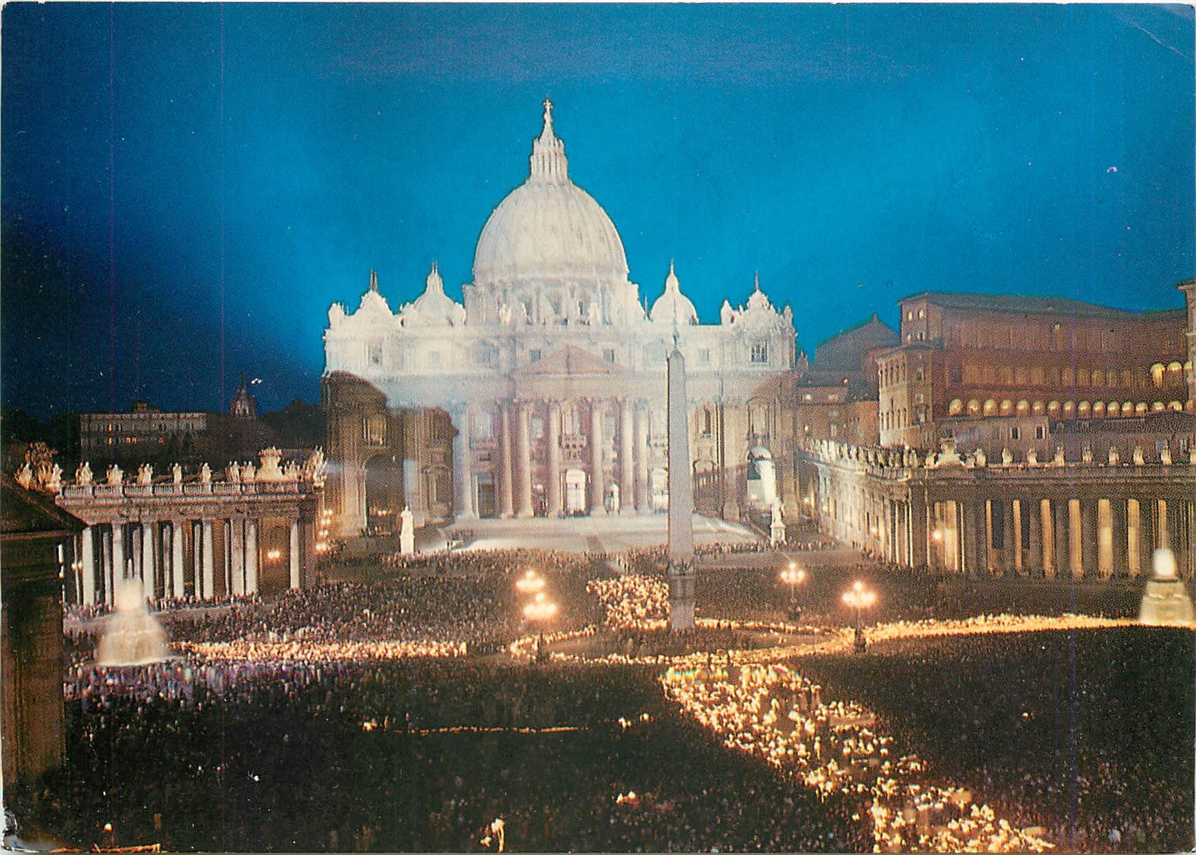 CPM Roma Place Saint Pierre 