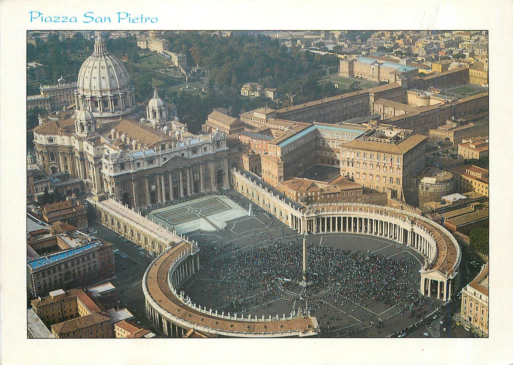 CPM Roma Place Saint Pierre 