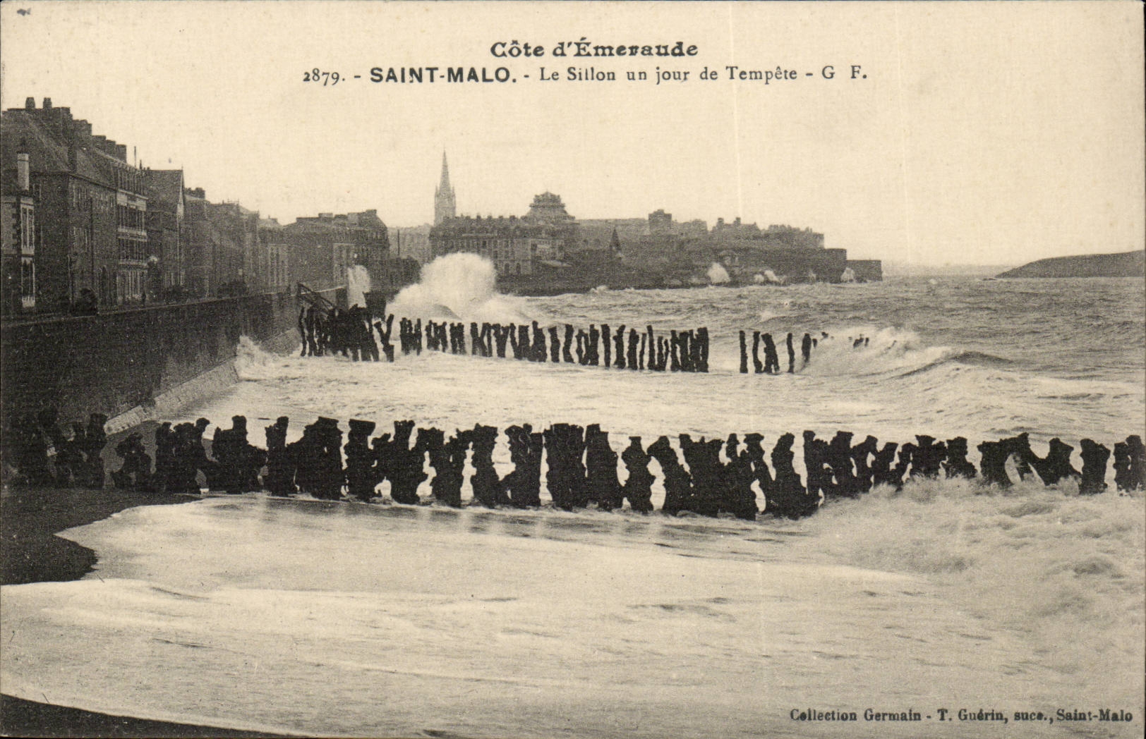 Saint Malo CPA the furrow one day of storm