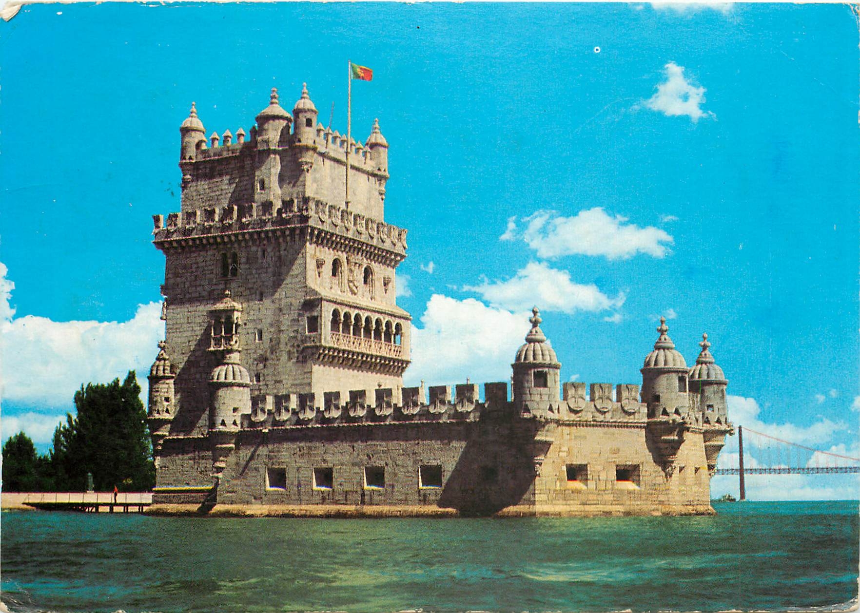 CPA Lisboa Portugal Tour de Belem 