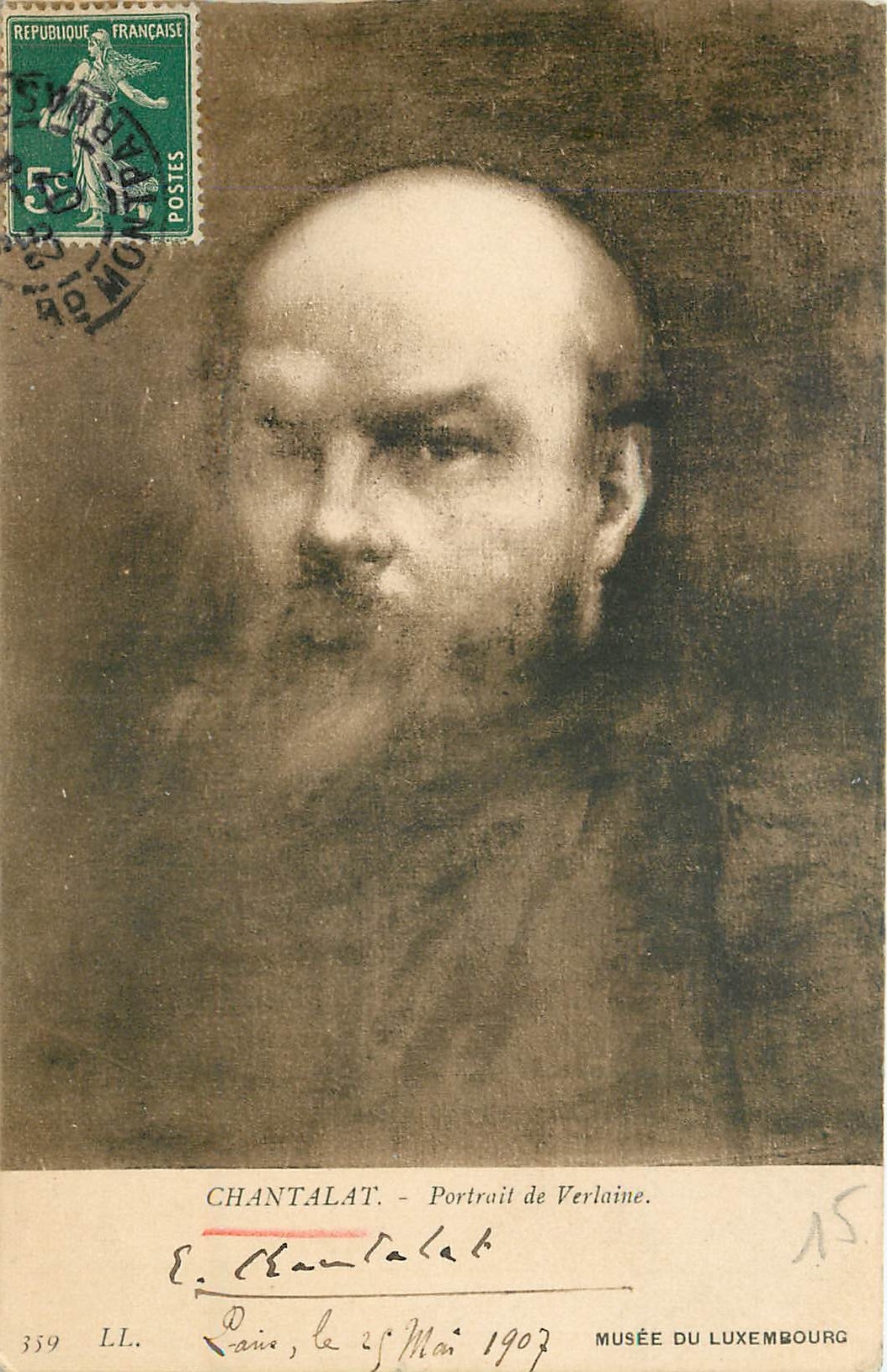 CPA Chatalat Portail de Verlaine Musee du Luxembourg 