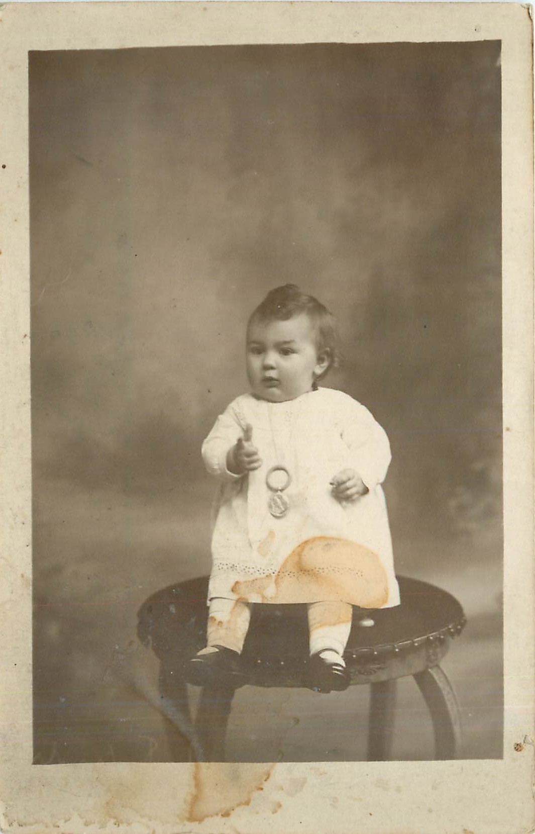 CARTE PHOTO Enfant Bebe