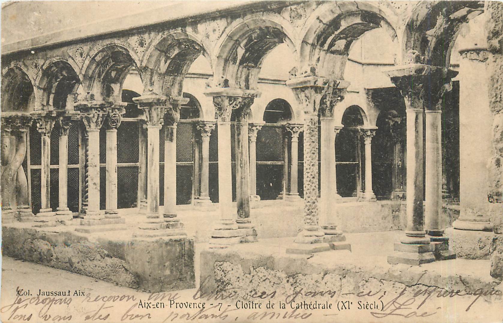 CPA Aix en Provence Cloitre de la Cathedrale 