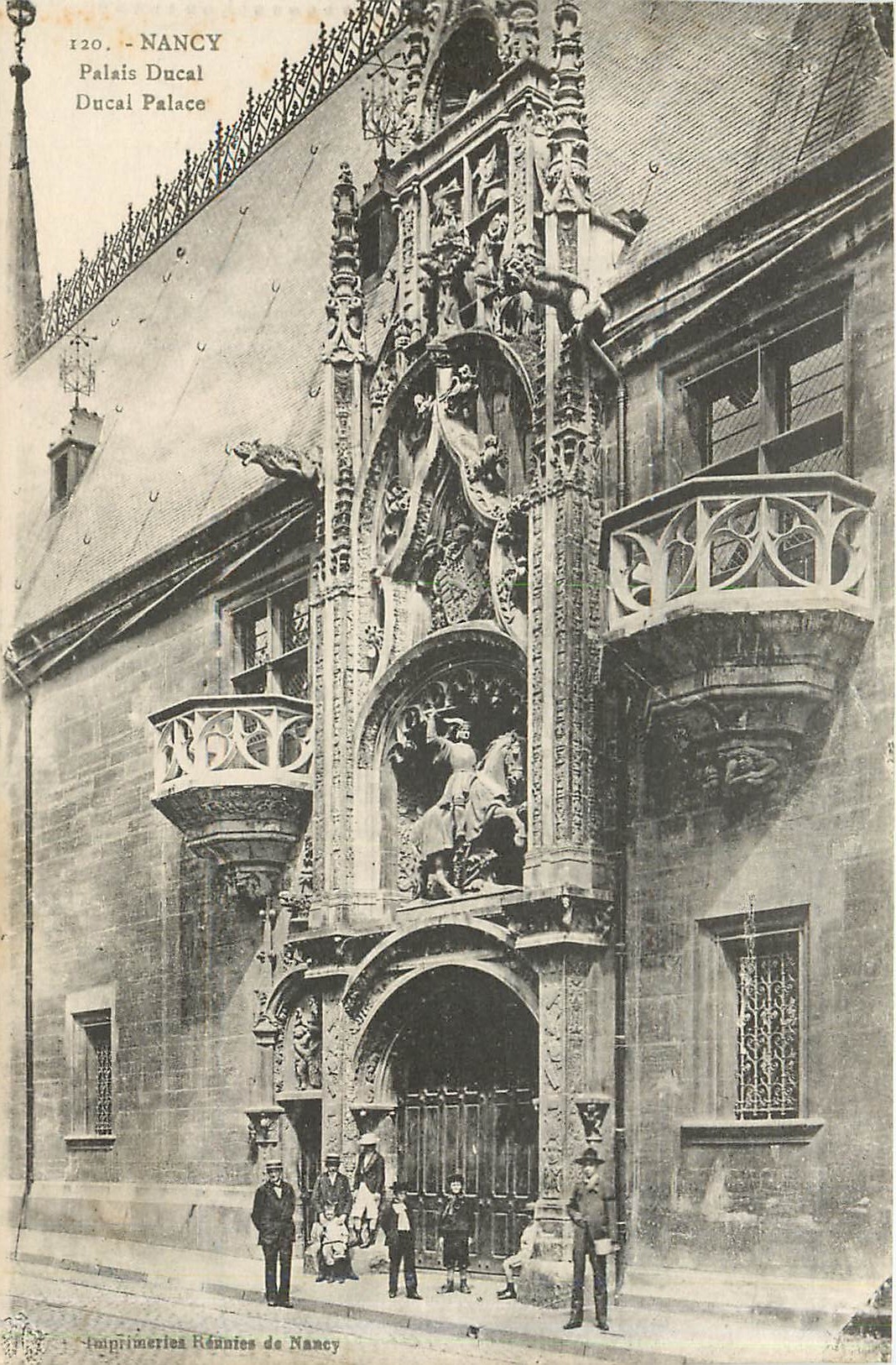CPA Nancy Palais Ducal 
