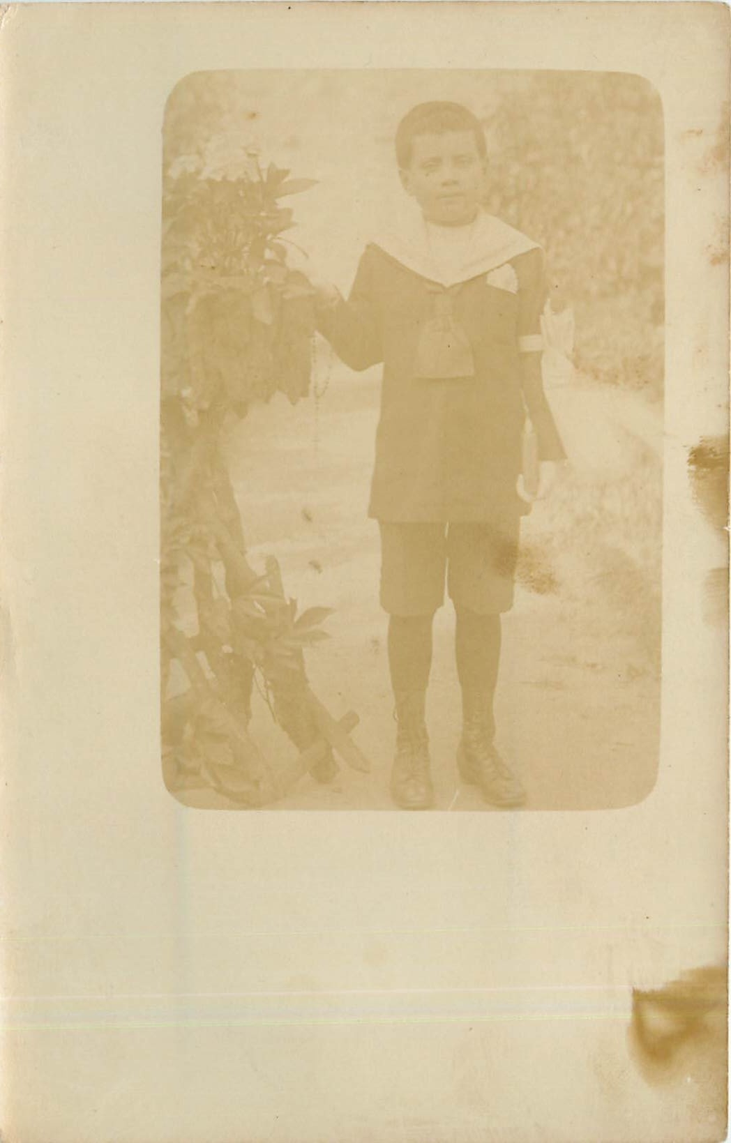CARTE PHOTO Enfant