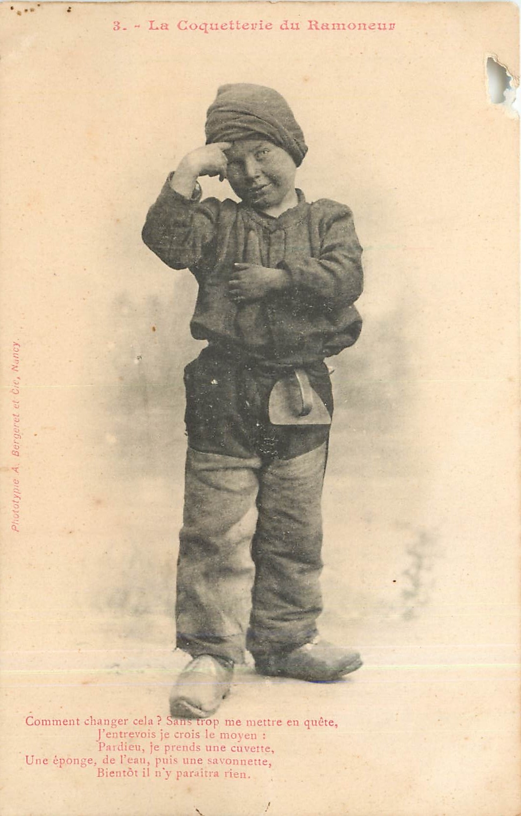 CPA La Coquetterie du Ramoneur 