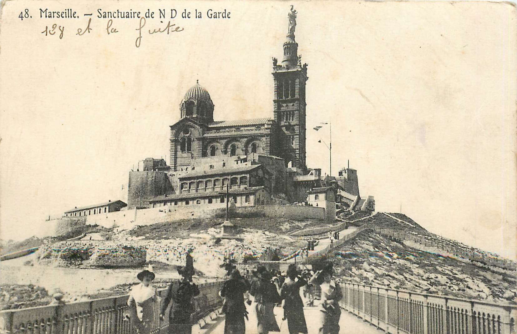 CPA Marseille Sanctuaire de ND de la Garde 