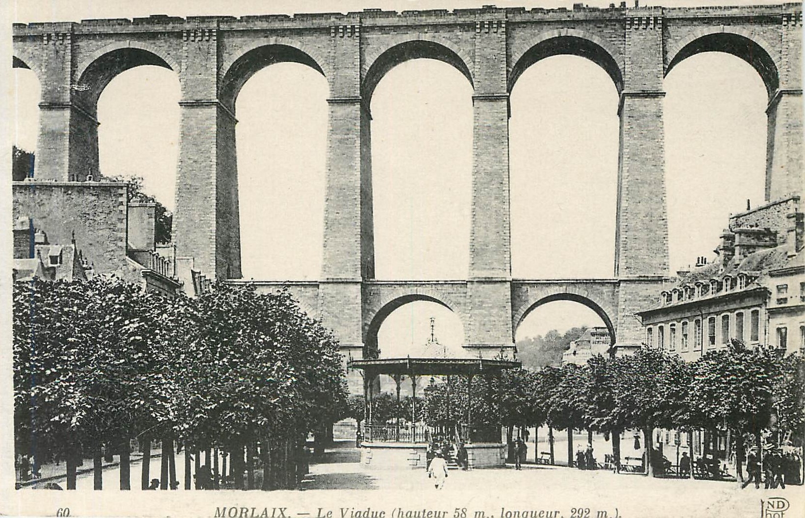 CPA Morlaix Le Viaduc 