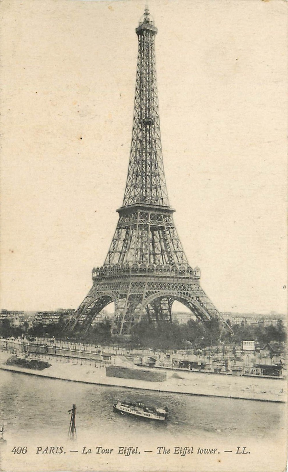 CPA Paris La Tour Eiffel 