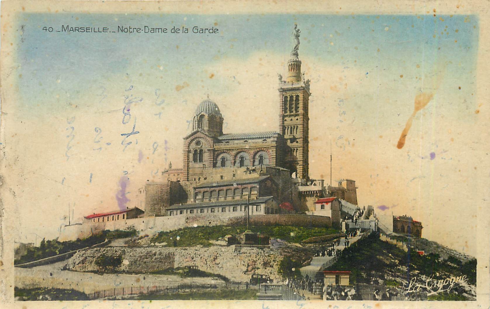 CPA Marseille - Notre Dame de la Garde
