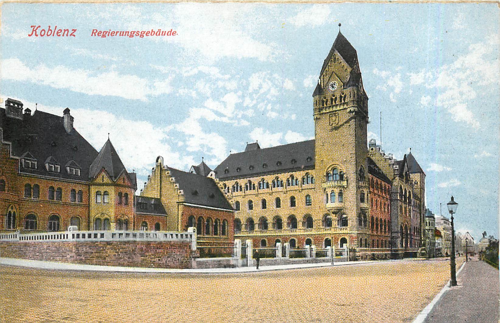 CPA Koblenz Regierungsgebaeude