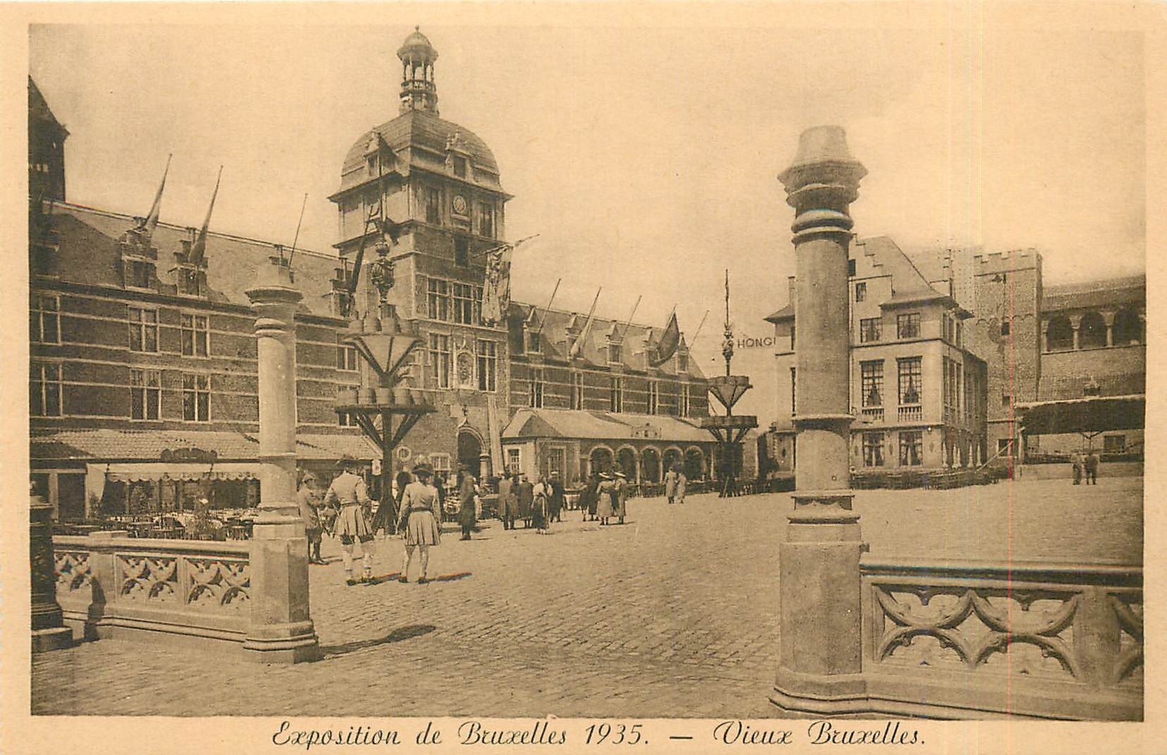 CPA Exposition de Bruxelles 1935 - Vieux Bruxelles