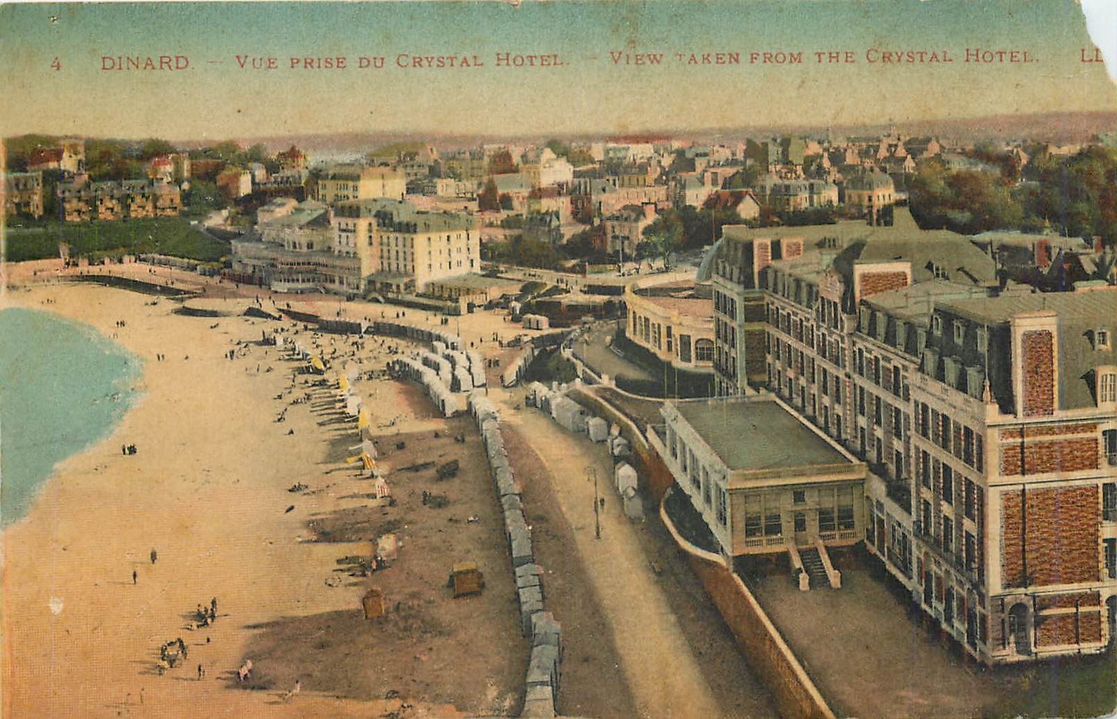 CPA Dinard - Vue prise du Crystal Hotel