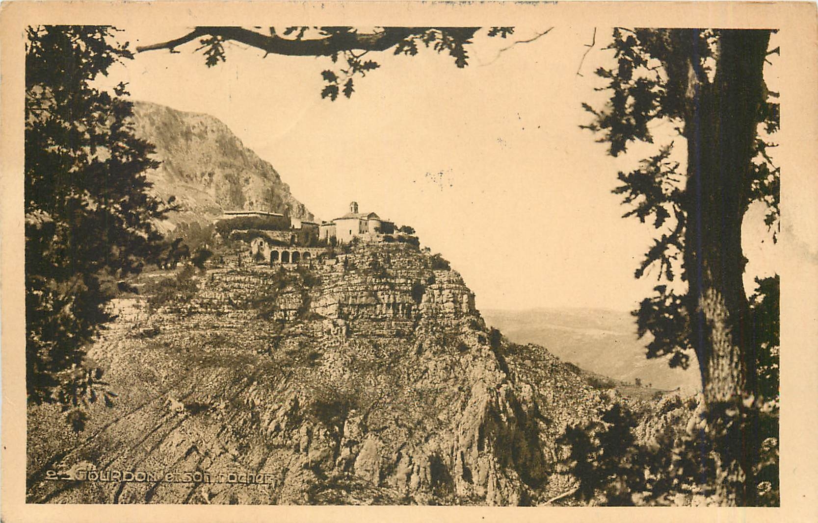 CPA Gourdon Vue generale