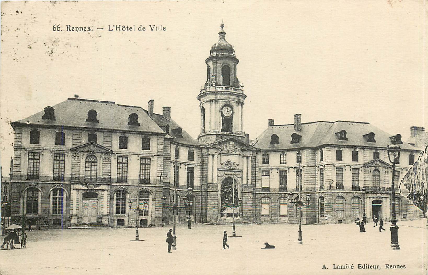 CPA Rennes - L'Hotel de Ville