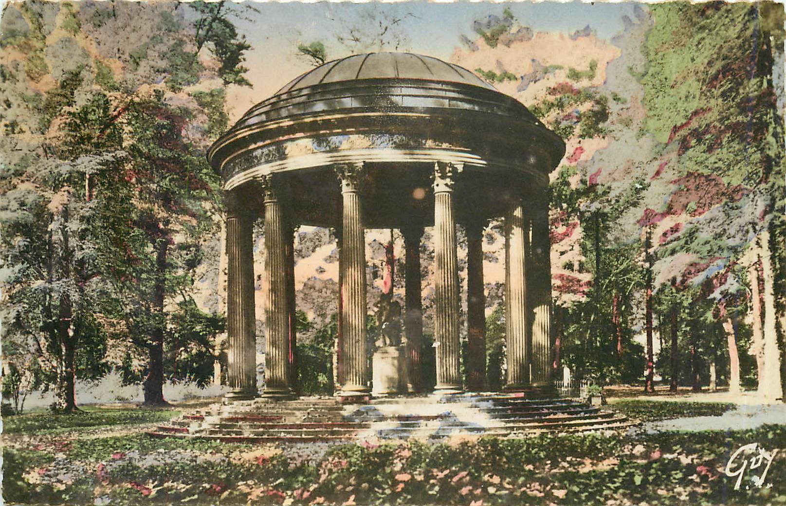 CPM Versailles et ses Merveilles Hameau du Petit Trianon Le Temple de l'Amour