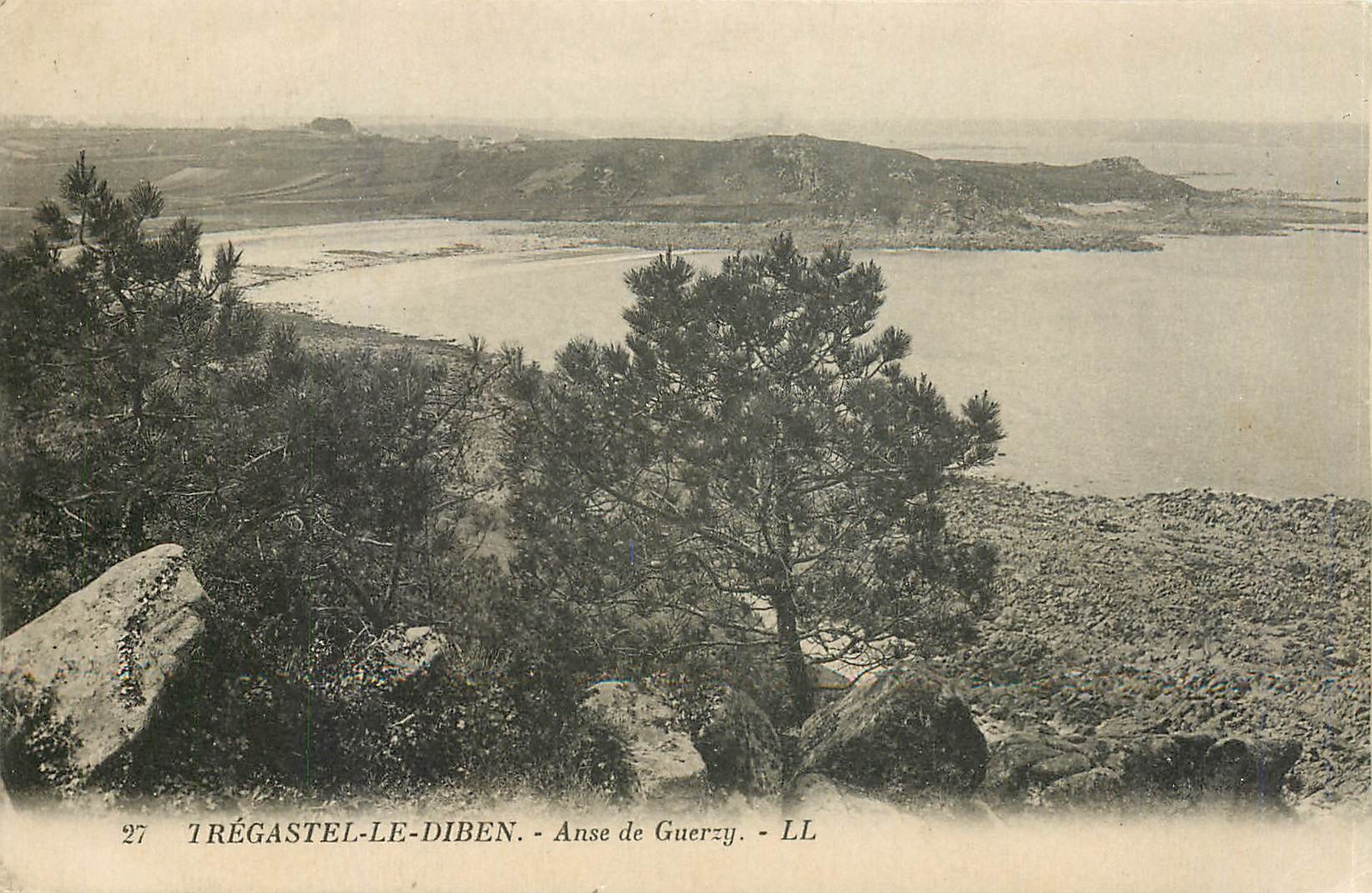 CPA Tregastel-le-Diben - Anse de Guerzy
