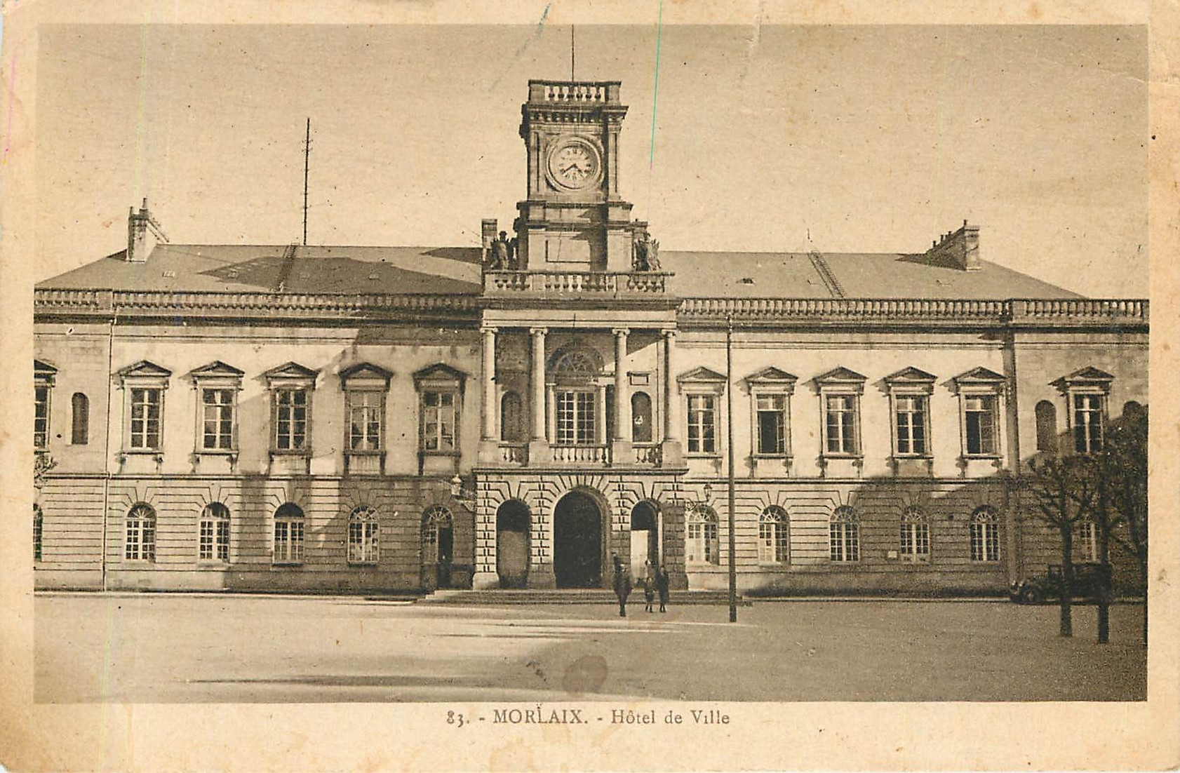 CPA Morlaix - Hotel de Ville