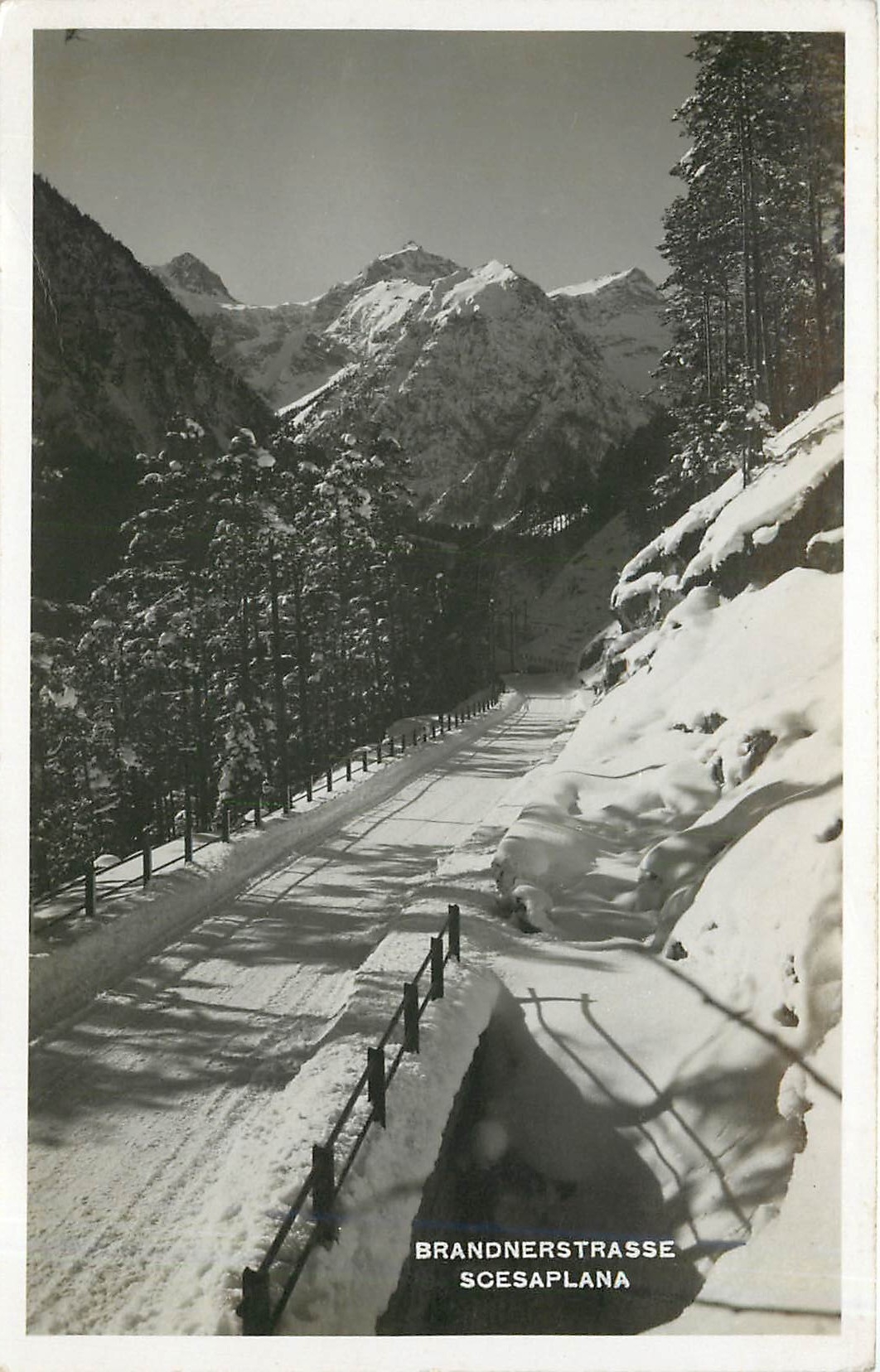 CPA Brandnerstrasse Scesaplana