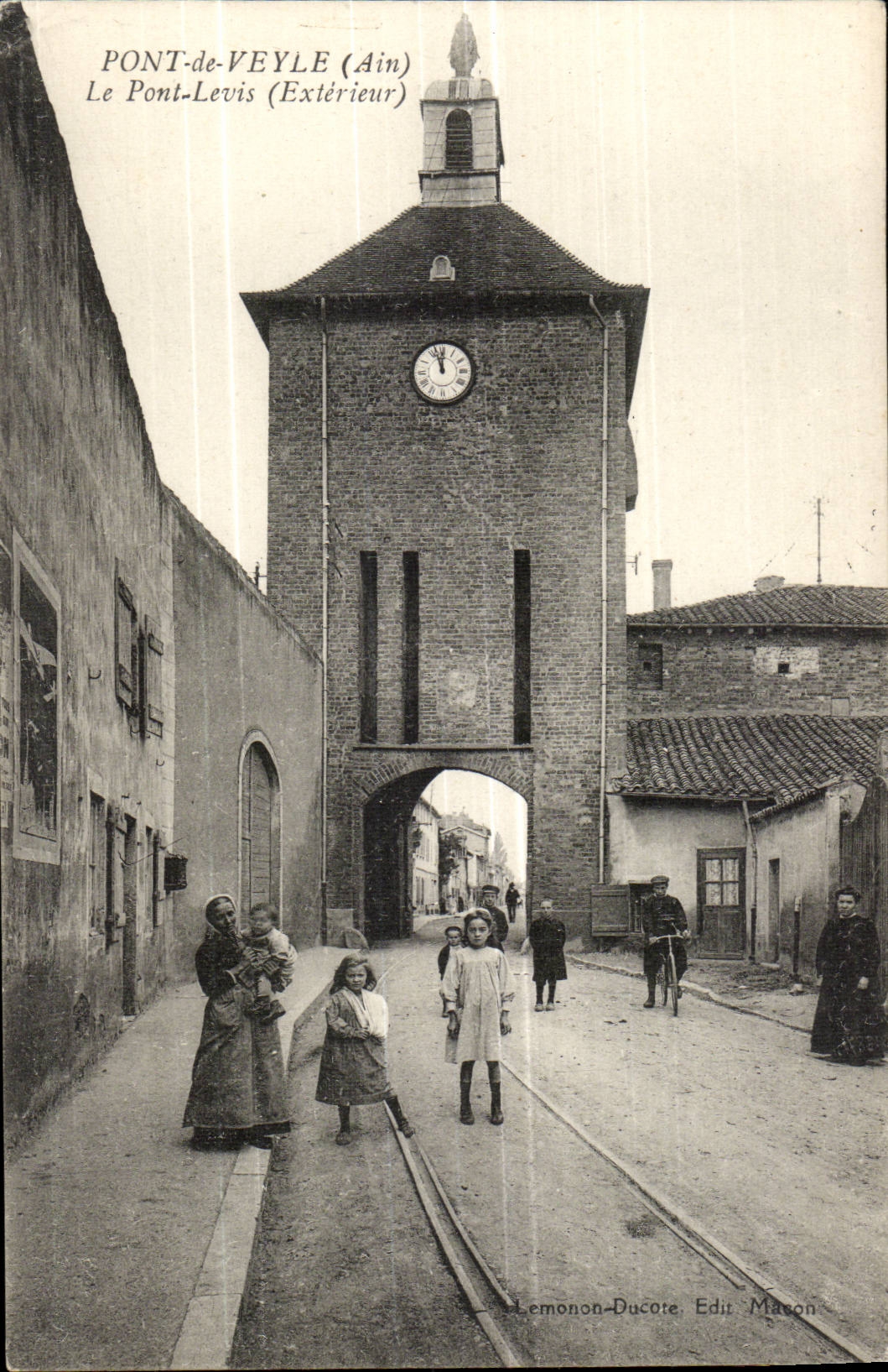 Pont de Veyle - the Levis Bridge - CPA