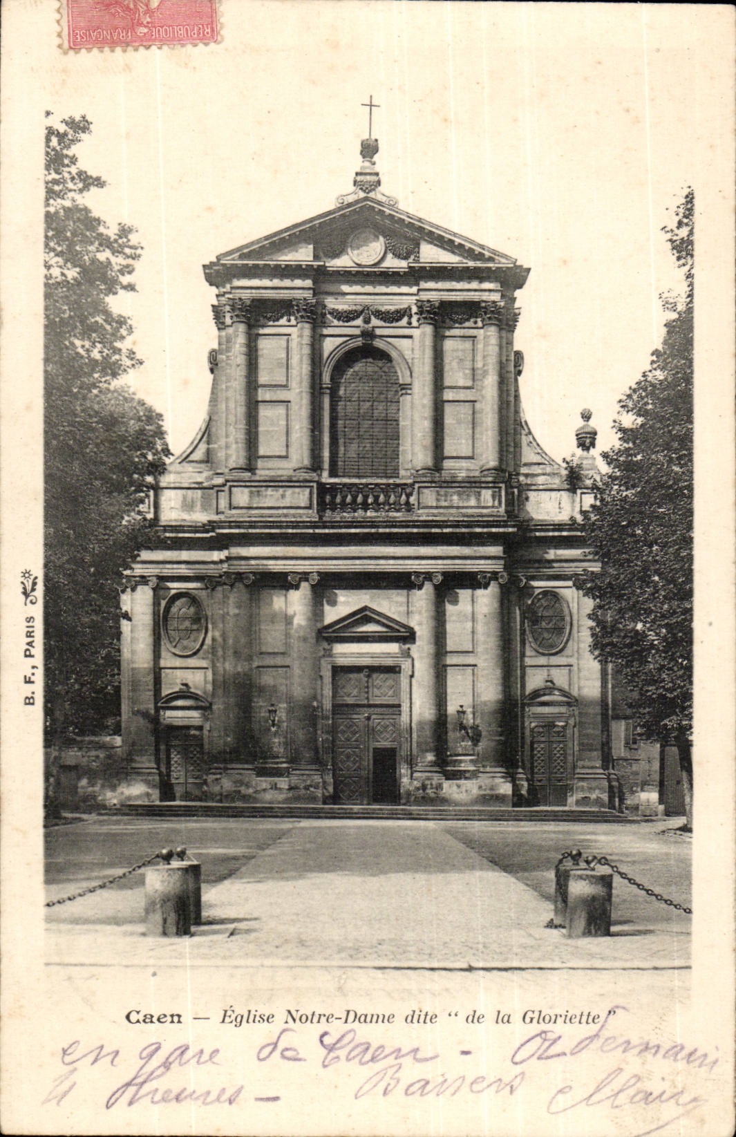 Caen - Notre Dame Church known as of Gloriette - CPA