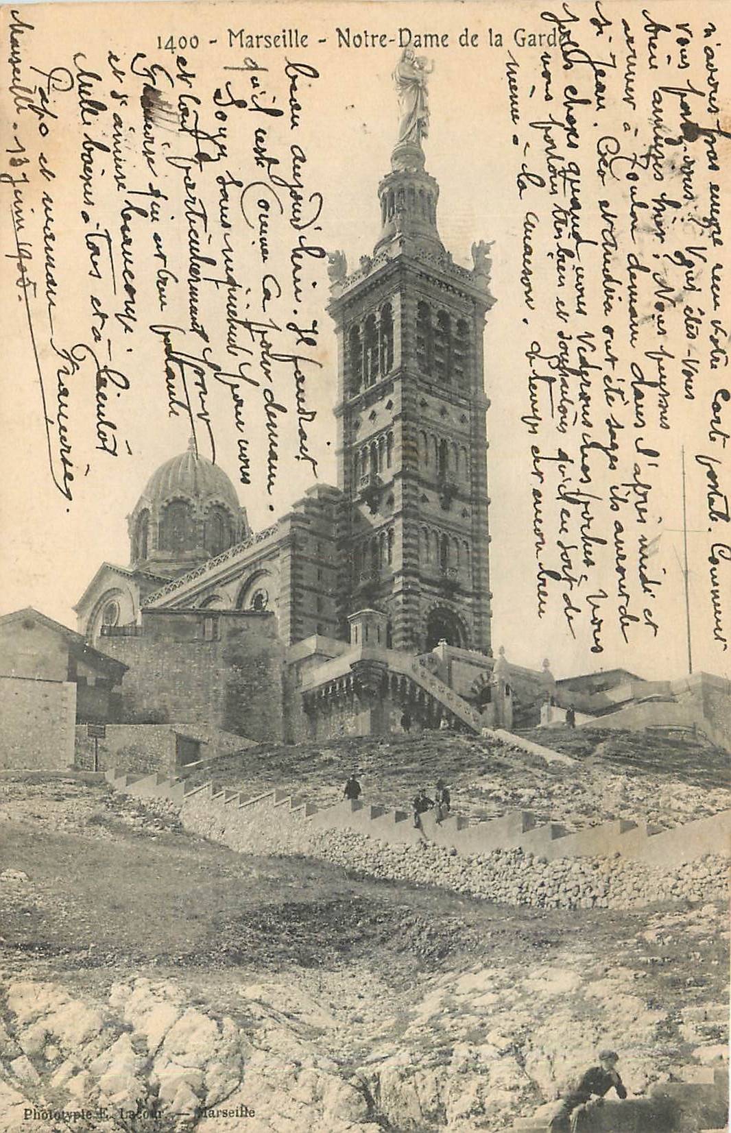 CPA Marseille Notre Dame de la Garde 