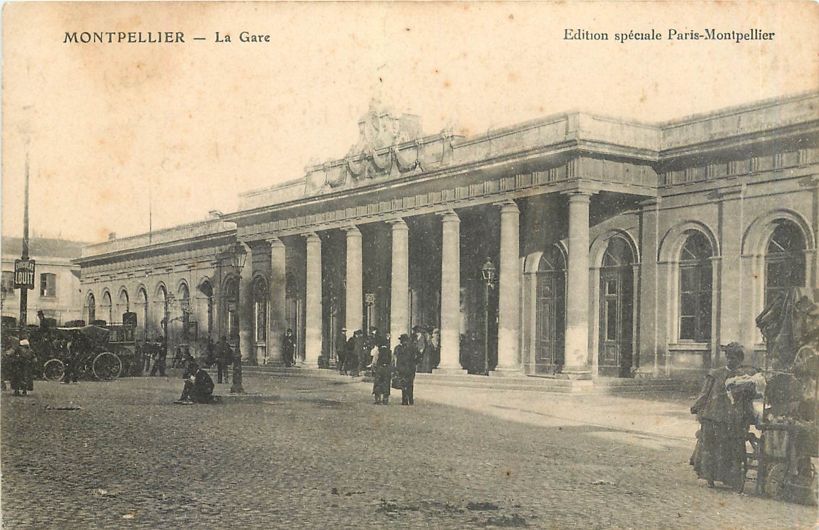 CPA Montpellier La Gare 