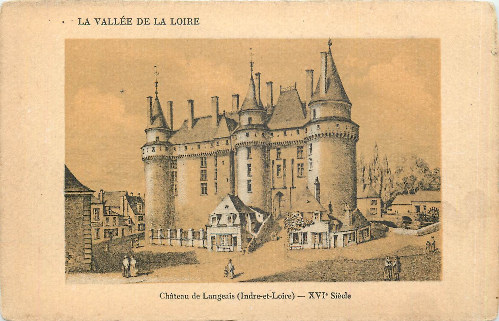 CPA Chateau de Langeais Indre et Loire 