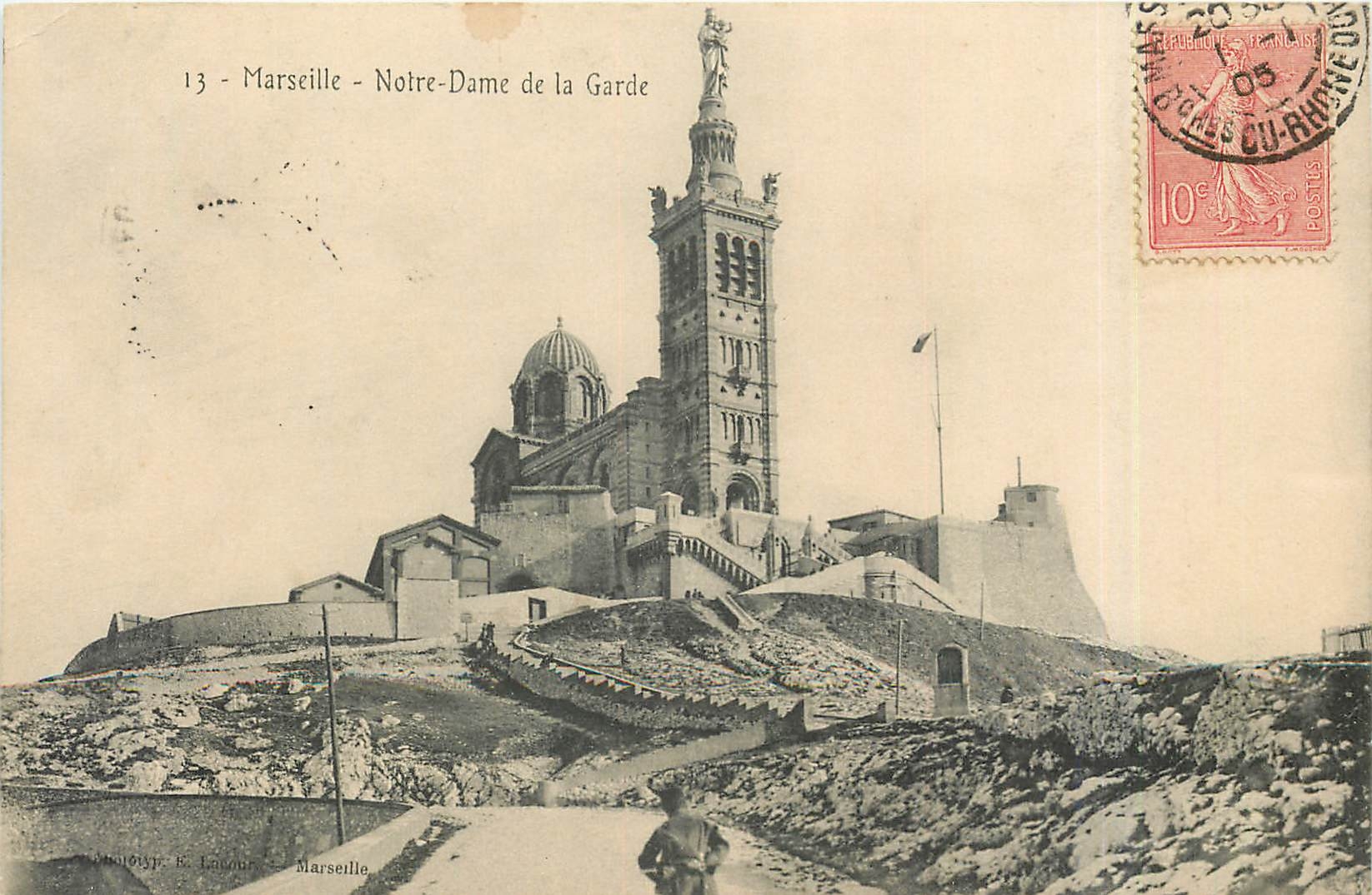 CPA Marseille Notre Dame de la Garde 