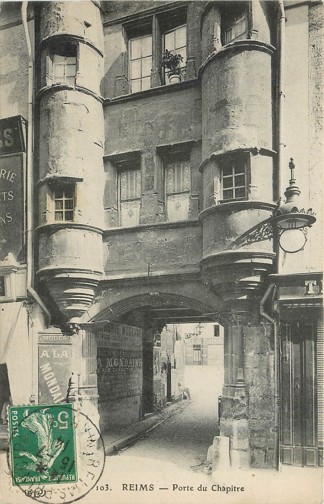 CPA Reims Porte du Chapitre 