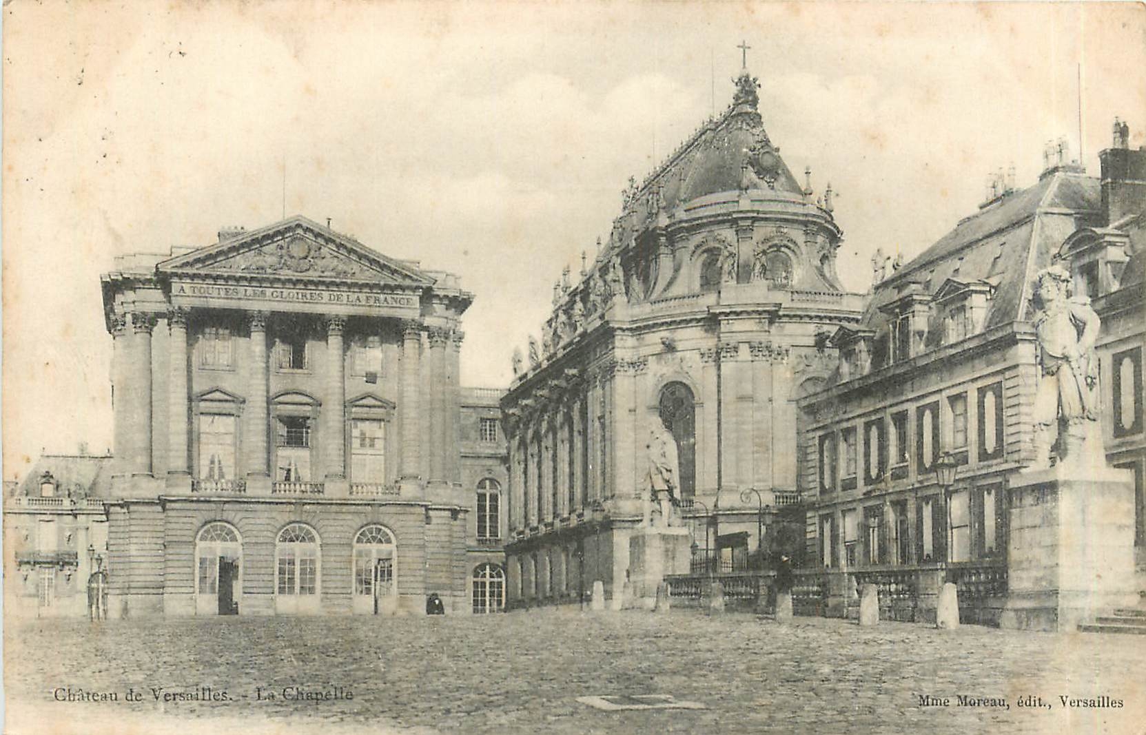 CPA Chateau de Versailles La Chapelle