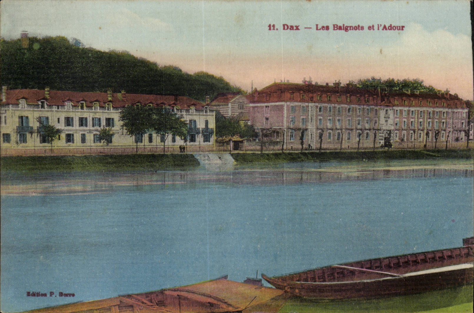 Dax CPA Baignots and the adour