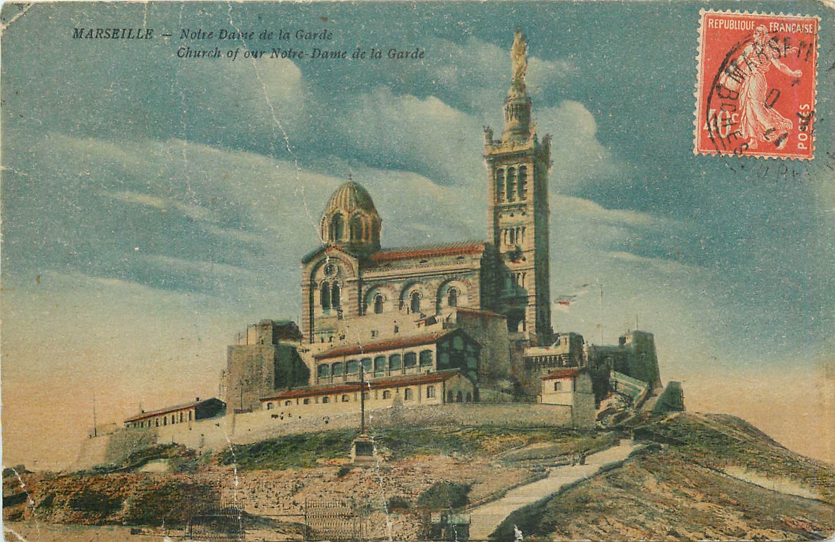 CPA Marseille Notre Dame de la Garde 