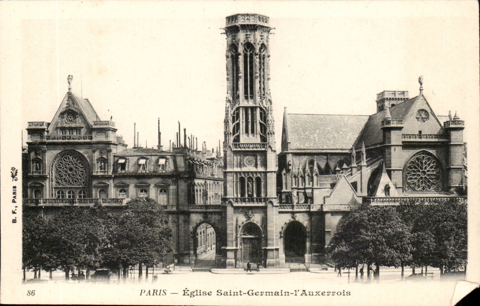 Paris - 1 - Eglise Saint Germain l'Auxerrois - CPA 