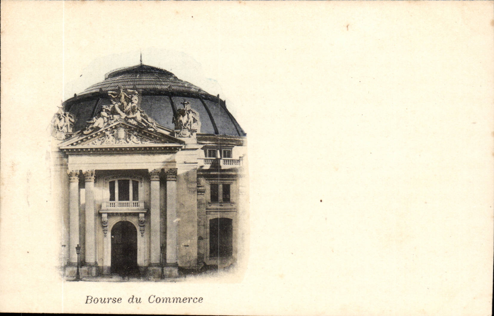 Paris - 1- Bourse de Commerce - CPA 